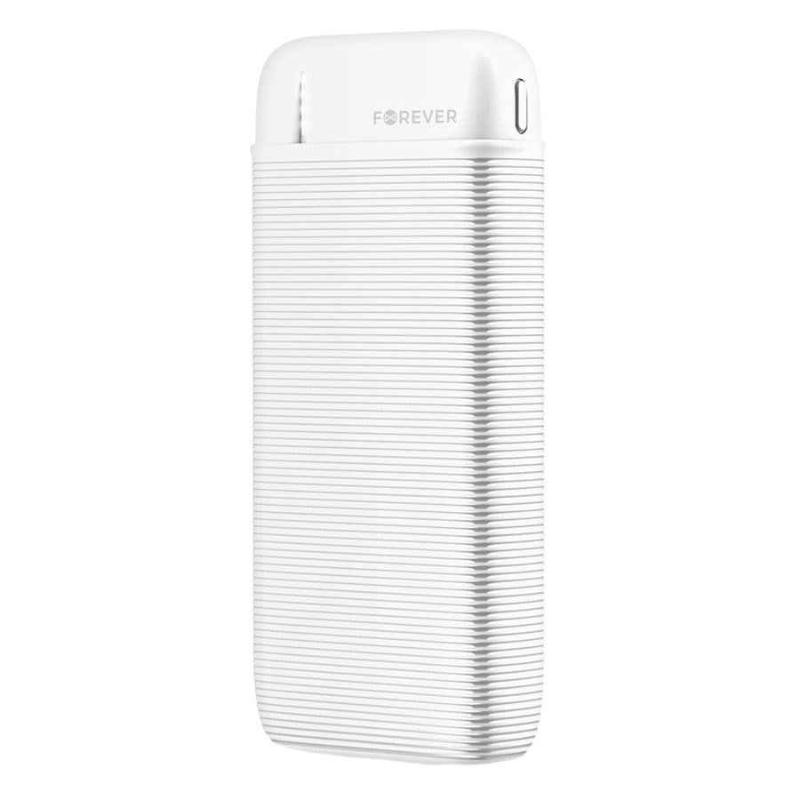 GSM099223 Forever Tb 100M 10000Mah Powerbank Hvid 1 (1)